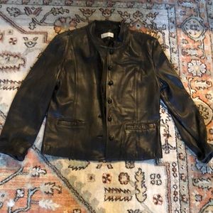 Lamb leather jacket